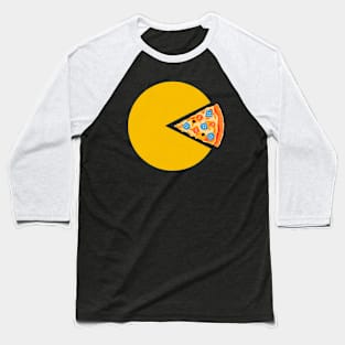 Pac-Pizza Baseball T-Shirt